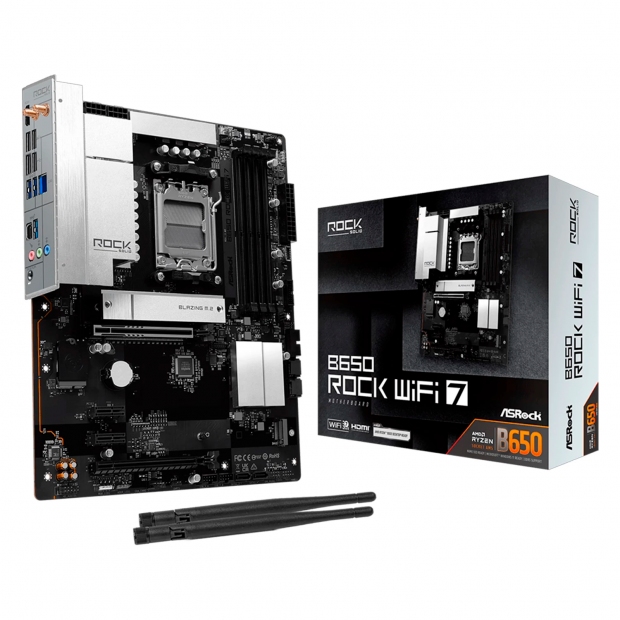 Anúncio: MB AM5 ASROCK B650 ROCK WIFI 7 DDR5/HDMI/M.2