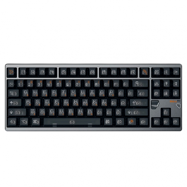 Anúncio: TECLADO MECANICO ATK HEX80 RGB/80%/8K/RA/TRIGGER MAGNETIC OWLAB TI SW/ GREY