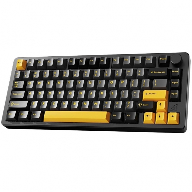 Anúncio: TECLADO ATTACK X86 WIRE RGB MEC. WIRED+2.4+BT BLK STAR BLACK-GREE N TEA SWITCH
