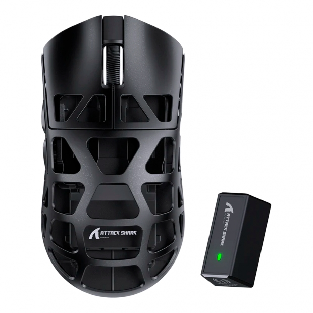 Anúncio: MOUSE ATTACK SHARK R3 WIRED+2.4G+BT+BT5.1 8K BLACK PAW3395
