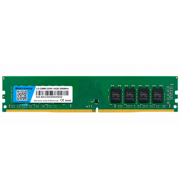 Anúncio: MEM DDR4 16GB 2666 MACROWAY LO-DIMM