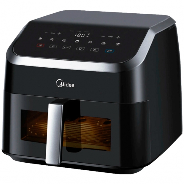 Anúncio: FRITADEIRA ELET. AIR FRYER MIDEA MF-CY85WK2 8.5L 220 BLACK/INOX