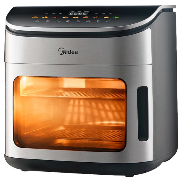 Anúncio: FRITADEIRA ELET. AIR FRYER MIDEA MF-CY120K 12L 2500W 220V BLK/INOX
