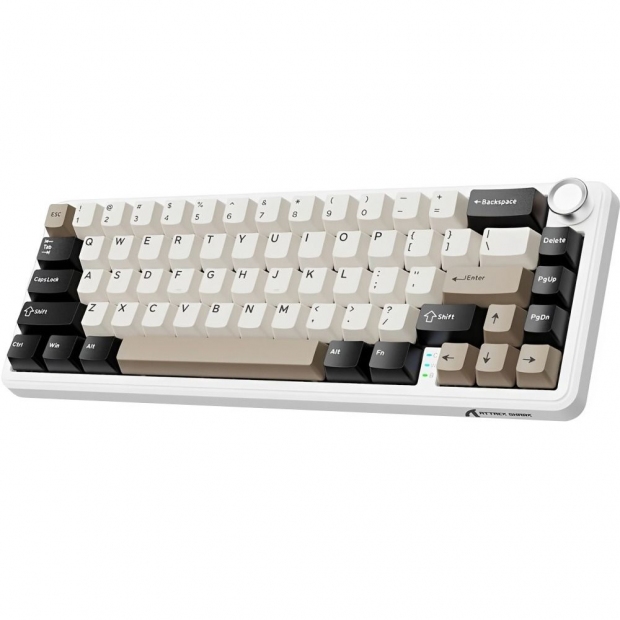 Anúncio: TEC ATTACK X66 MEC. 2.4G+BT+WIRED RGB CHEESE WHITE STRAWBERRY SWI 471389