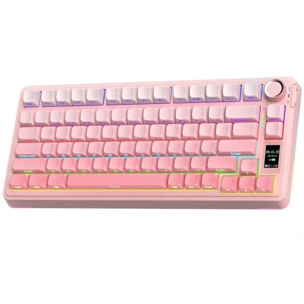 Anúncio: TECLADO MECANICO AULA S75 PRO RGB GRADIENT PINK CARAMEL LATTE 203904