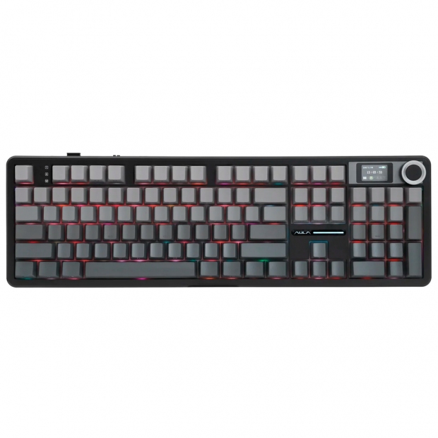 Anúncio: TECLADO AULA MEC. WIND F108 PRO S/FIO GRADIENT GRA GRAY 501288