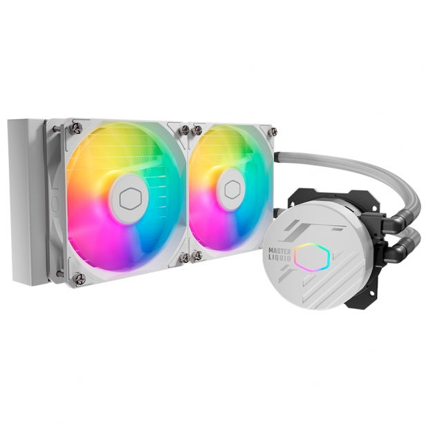 Anúncio: COOLER MASTER LIQ 240 CORE II WHITE MLW-D24M-A18PA MLW-D24M-A18PA- RW