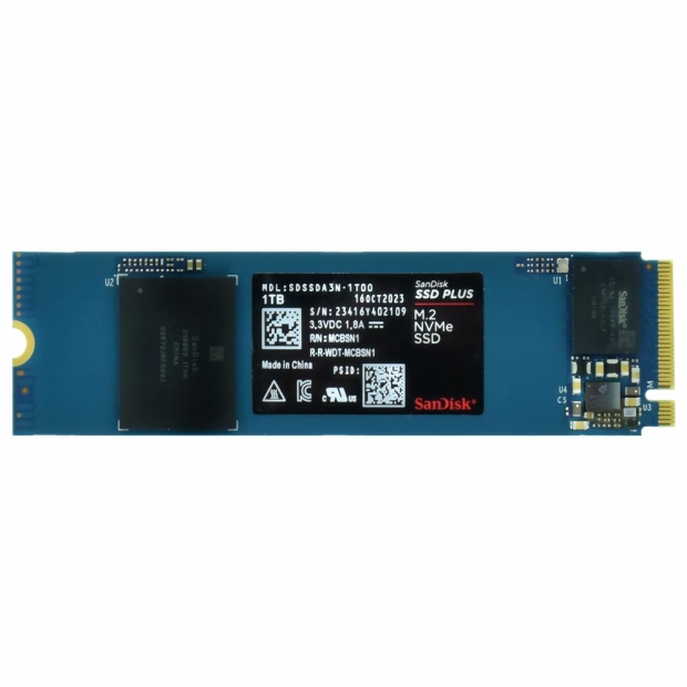 Anúncio: SSD M.2  1TB SANDISK PLUS NVME SDSSDA3N-1T00-G26 3200 MB/S GEN4