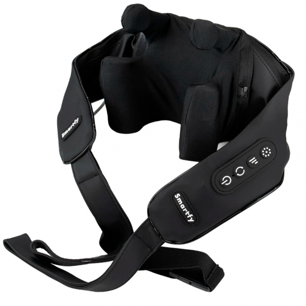 Anúncio: MASSAGEADOR ELETRICO SMARTFY P/PESCOCO MSP03B 24W* BLACK CARRE. USB-C