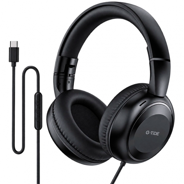 Anúncio: FONE G-TIDE WIRED HEADPHONE FLEX 2 TYPE-C PRETO