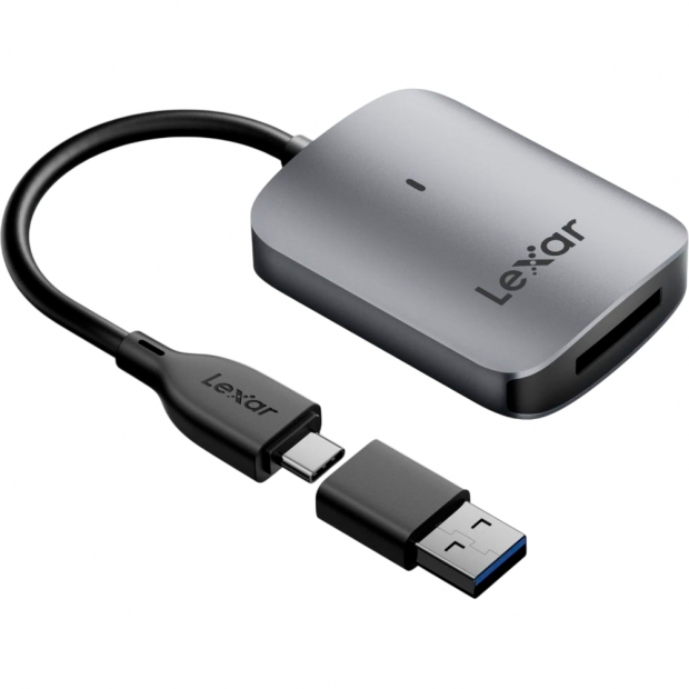 Anúncio: LEITOR DE CARTAO TIPO A LEXAR PROFESSIONAL USB-C+ADAP LRW515U-RNHNG RW515 CINZA