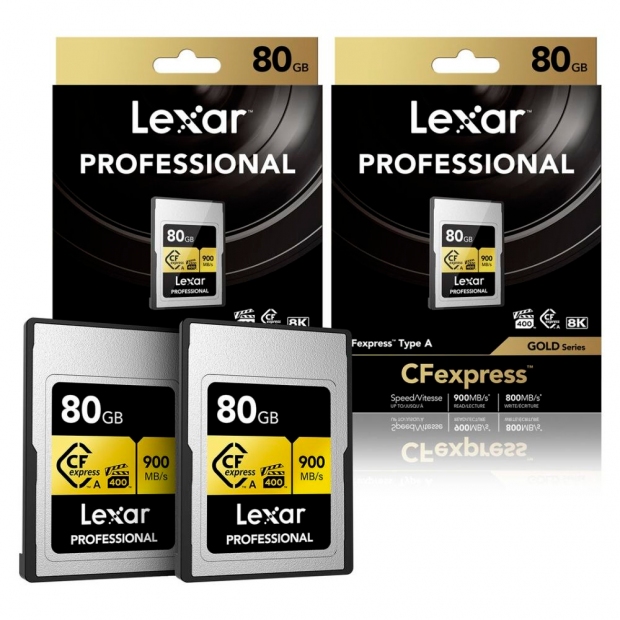 Anúncio: CARTAO CF EXPRESS 80GB LEXAR PROFESSIONAL 80GBX2 LCAGOLD080G-R2ENG TYPE A 900MB