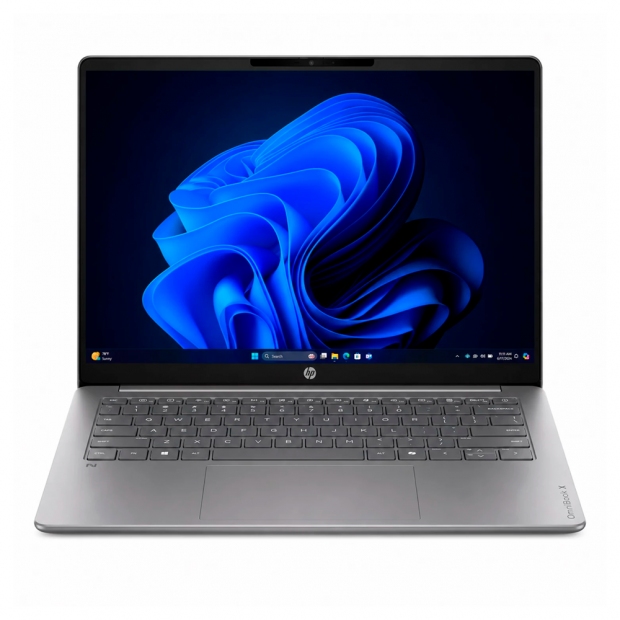 Anúncio: Notebook HP Omnibook 3 AI 14-HZ0588DX, Snapdragon X X1-26-100 (2.97GHZ), 8GB RAM, 256GB SSD, Tela 14" 2K (1920 x 1200) OLED, Windows 11 Home, Inglês, Cinza