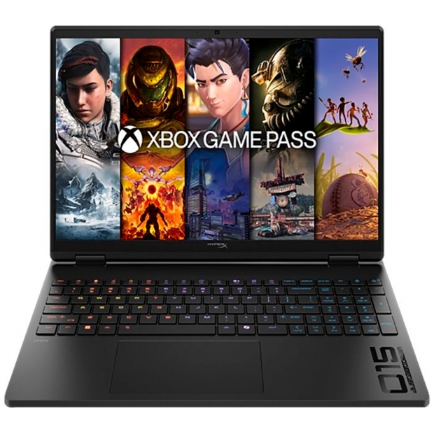 Anúncio: Notebook Gamer HP HyperX OMEN 15 AMD Ryzen 9 8940HX 16GB RAM 1TB SSD GeForce RTX 5070 8GB Tela 15.3" WQXGA 180Hz IPS RJ45 Win11Home Teclado Inglês 15-GB0090WM Preto