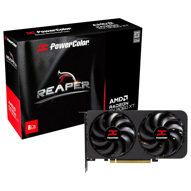 Anúncio: VGA RX9060XT 8GB POWER COLOR REAPER AMD RADEON RX9060XT-8G-A GDDR6