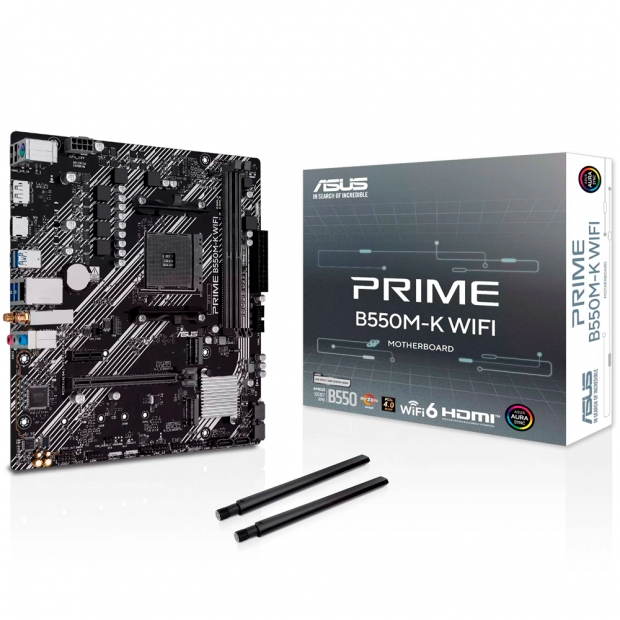 Anúncio: MB AM4 ASUS PRIME B550M-K WIFI DDR4/HDMI/DP/WIFI6