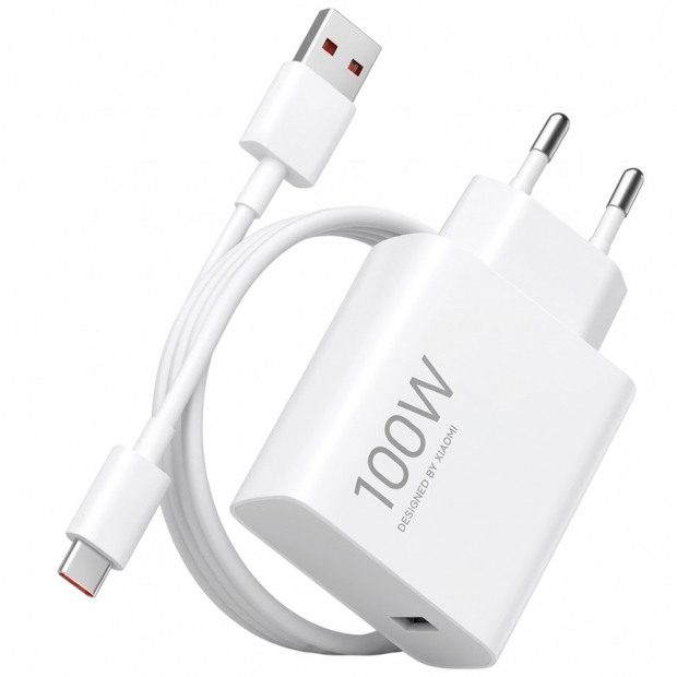Anúncio: CARREGADOR XIAOMI 100W COMBO BHR095UUS USB-A WHITE