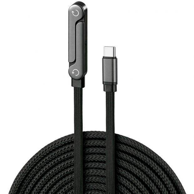 Anúncio: CABO SMARTFY FCC08B USB-C/USB-C COM SUPORTE 240W B 240W BLK 1.5MT