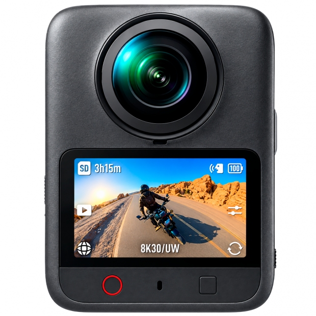 Anúncio: Câmera de Ação DJI Osmo 360 II Adventure Combo 120MP Vídeo 360° 8K 60fps HDR Wi-Fi 6 USB-C 105GB Preto