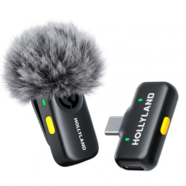 Anúncio: Microfone Sem Fio Hollyland LARK A2 Solo USB-C 1RX + 1TX Cancelamento de Ruído por IA Space Gray