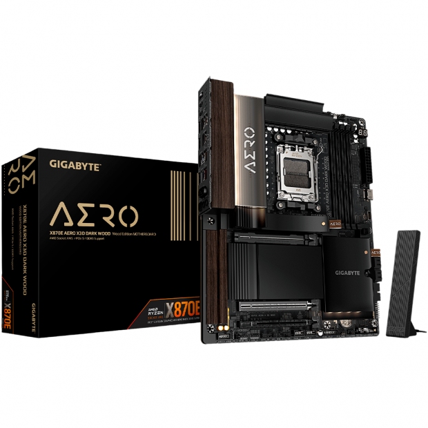 Anúncio: MB AM5 GIGABYTE X870E AERO X3D DARK WOOD DDR5/WIFI HDMI/USB3.2