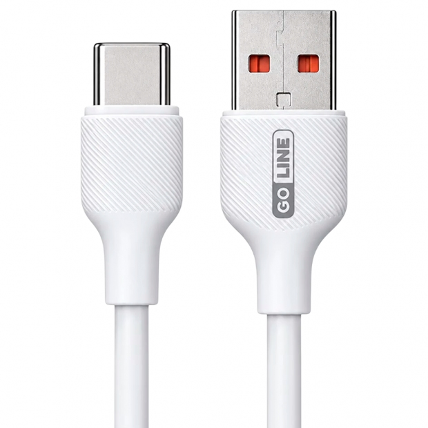 Anúncio: CABO USB GOLINE GL-CA100C100F-W USB-C/USB-A 1M WHITE