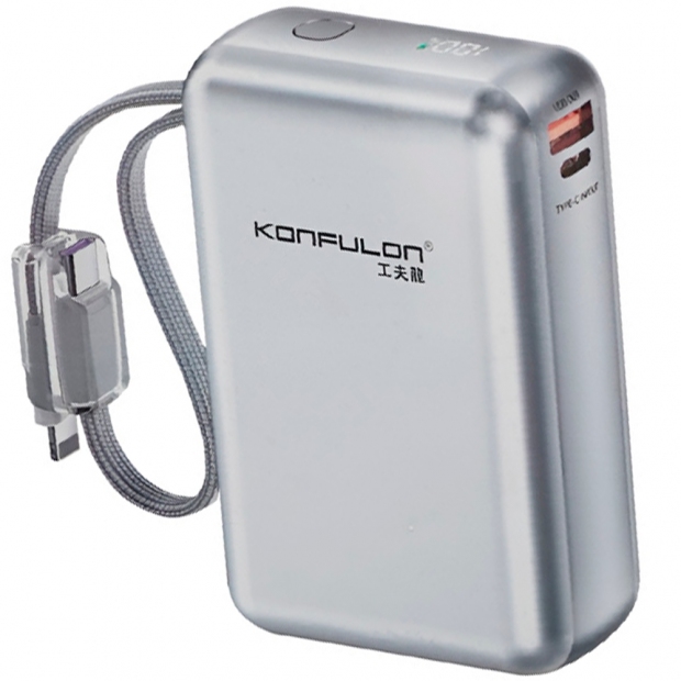 Anúncio: CARREGADOR PORT. KONFULON A80Q 20000MAH 22.5W WHIT
