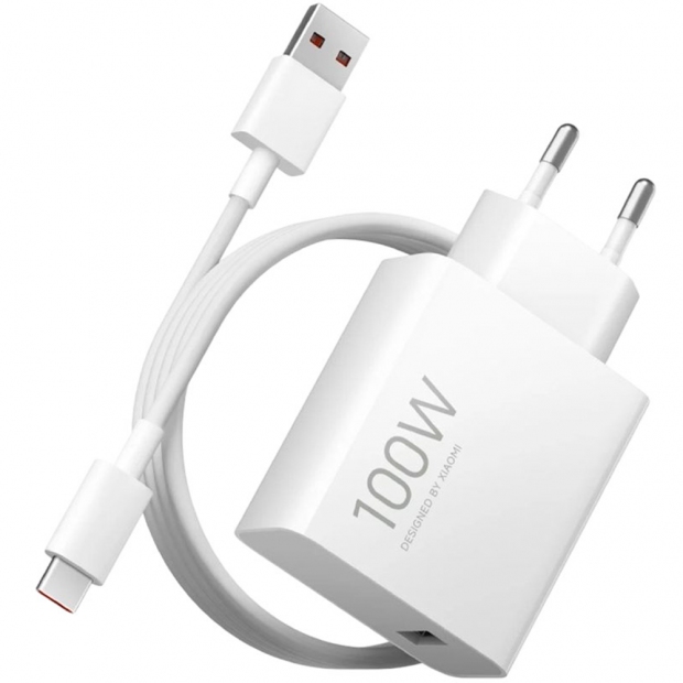 Anúncio: CARREGADOR USB-C XIAOMI MDY-19-ER 100W C/CABO WHIT WHITE