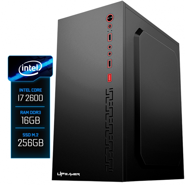 Anúncio: PC UP GAMER I7 2600/16GB/256 M.2 BLACK