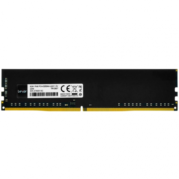 Anúncio: MEM DDR4  8GB 3200 LEXAR LD4AU008G-B3200GSST BLACK