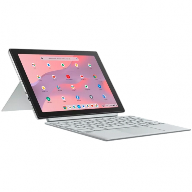 Anúncio: Notebook Tablet Asus Chromebook CM30 Detachable CM3001DM2A-WS88T-S, MediaTek Kompanio 520 2.00HZ, 8GB RAM, 128GB eMMC, Tela 10.51" Touch 2K WUXGA (1920 x 1200), ChromeOS, Inglês, Fog Prata
