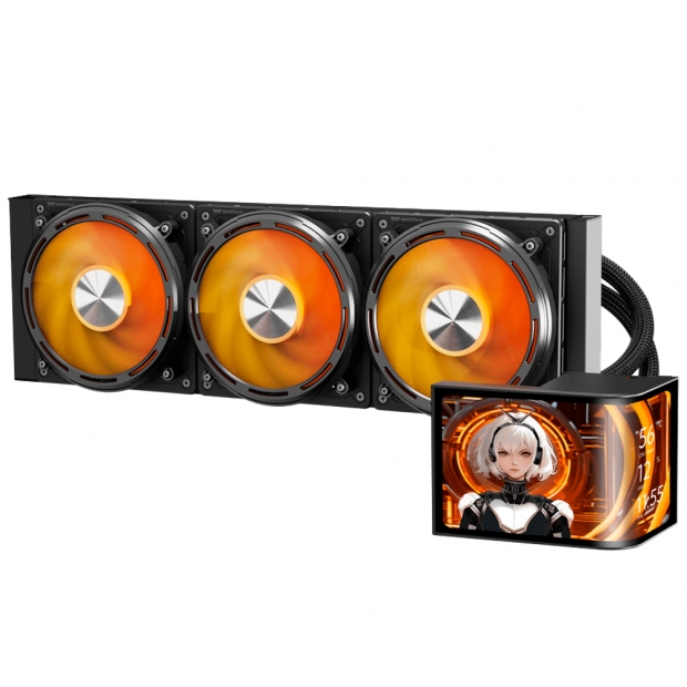 Anúncio: COOLER WATER AIGO DARKFLASH UV360 ARGB PRETO  *G INTEL/AMD AM5