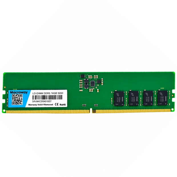 Anúncio: MEM DDR5 16GB 5200 MACROWAY LO-DIMM