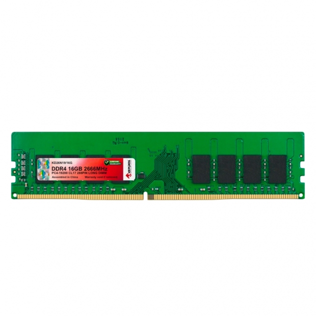 Anúncio: Memória Keepdata, DDR4 16GB (1x16GB), 2666MHz, KD26N19/16G, Verde