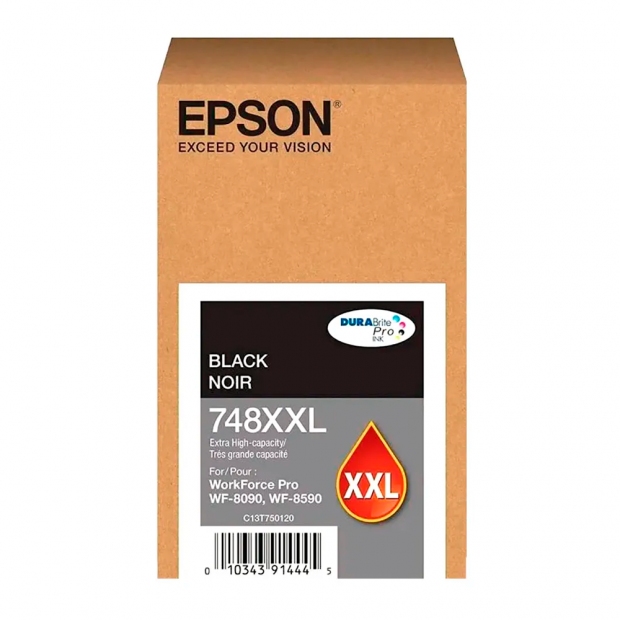 Anúncio: TINTA EPSON 748XXL120 PRETO P/WF-6090 WF-6590
