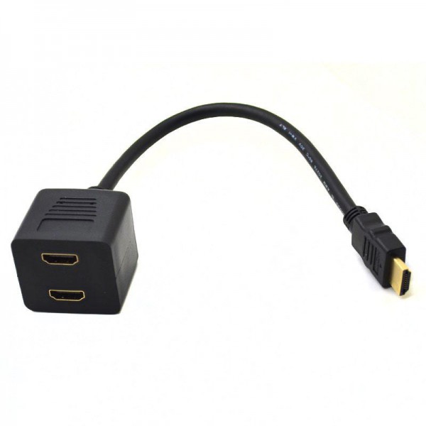 Anúncio: ADAPTADOR HDMI DIVISOR HDMI 1X2 (1MACHO-2FEMEA)