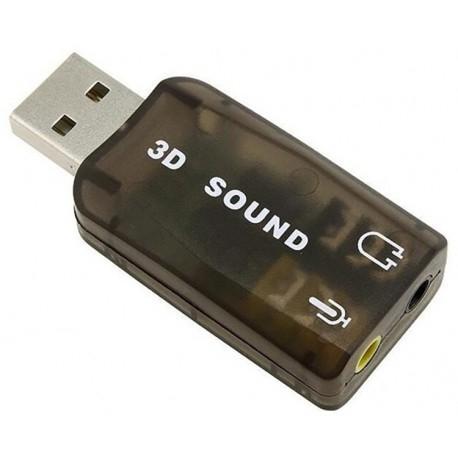Anúncio: ADAPTADOR DE AUDIO USB P/ 5.1 P2 - 3D SOUND