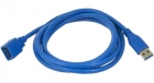 CABO USB EXTENSOR 3M 3.0 AZUL