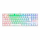 TECLADO REDRAGON K552W-RGB KUMARA MECA WHT ESP RED