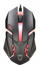 MOUSE SATE A-95 USB 3 BOTOES GAMING RGB 2400D