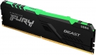 MEM DDR4 8GB 3200 KINGSTON FURY BEAST RGB BLACK