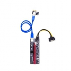 ADAPTADOR PCI-E USB RISER PCE164P-N08 VER009S
