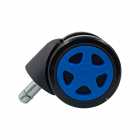 RODA P/ CADEIRA GAMER AZUL