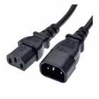 CABO DE FORCA P/ UPS 1.20M 10AMP PRETO