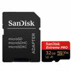 CARTAO MICROSD 32GB SANDISK EXT.PRO SDS 100MBS/90