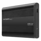 GAVETA P/ HD 2.5 ARGOM ARG-AC-1033 USB3.0 PRETO
