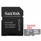 CARTAO MICROSD 16GB SANDISK ULTRA 80M 016G-GN3MA