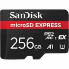 CARTAO MICROSD 256GB SANDISK EXPRESS 880/MBS - SDSQXFN-256G-GN4NN