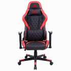 CADEIRA GAMER REDRAGON C211-BR GAIA BLK/RED