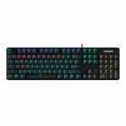TECLADO PHILIPS G401 MOMENTUM MECANICO RAINBOW PRETO